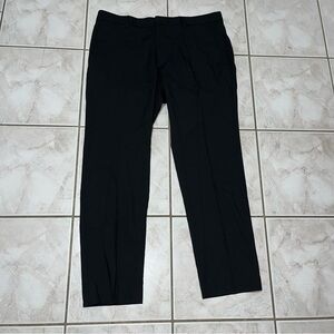 Billy London UK Dress Pants Mens 36x30 Black Straight Leg Pockets Suit Bottoms